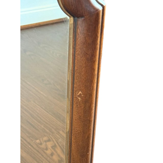 Late 20th Century Henkel Harris Mahogany Mirror Pair-Virginia Galleries-50''-Traditional Wall-Wood For Sale - Image 13 of 13