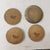 An assortment of art pottery handmade kitchen accessories such as coasters, spoon rest or trivets. Each features a...