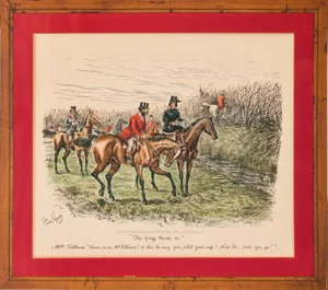 "The Grey Mare" Colour C1886 Litho by Finch Mason