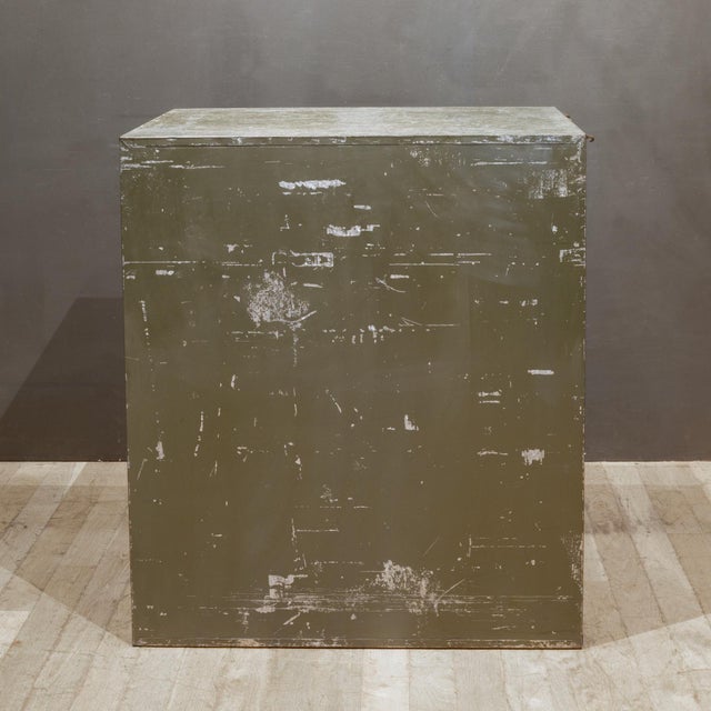 Early 20th C. Eleven Drawer Flat File Cabinet c.1940 For Sale In San Francisco - Image 6 of 12