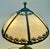 Early 20th Century Slag Glass Lamp Edward Miller & Co. For Sale - Image 11 of 11