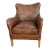 Timothy Oulton “Coffee Leather” Side Chair For Sale