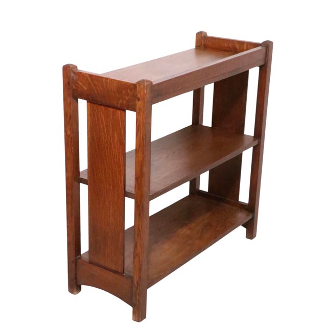 Arts and Crafts Mission Bookshelf by Limberts C. 1910 For Sale - Image 10 of 17