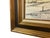 Signed H. Hargrove Winter Farm Landscape Oil Painting With Attached Gallery Light For Sale - Image 4 of 9