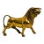 Large Vintage Brass Bull Statue For Sale