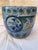 Japanese Blue and White Hibachi Pot For Sale - Image 6 of 13