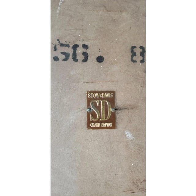 1960s Mid Century Modern Stow & Davis Teak Paper Basket C.1960s For Sale - Image 5 of 6