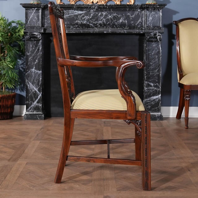 Essex Chippendale Chairs, Set of 10 For Sale - Image 4 of 12