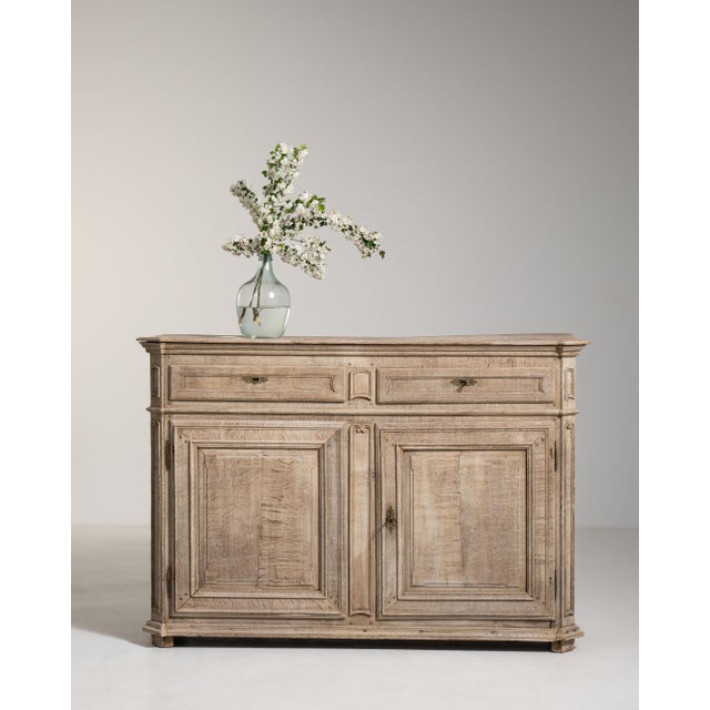 Early 19th Century French Oak Buffet For Sale - Image 9 of 14