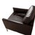 Cara Leather Armchair in Brown from Rolf Benz For Sale - Image 4 of 11
