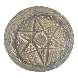 Vintage Waterford Crystal Wine Coaster For Sale