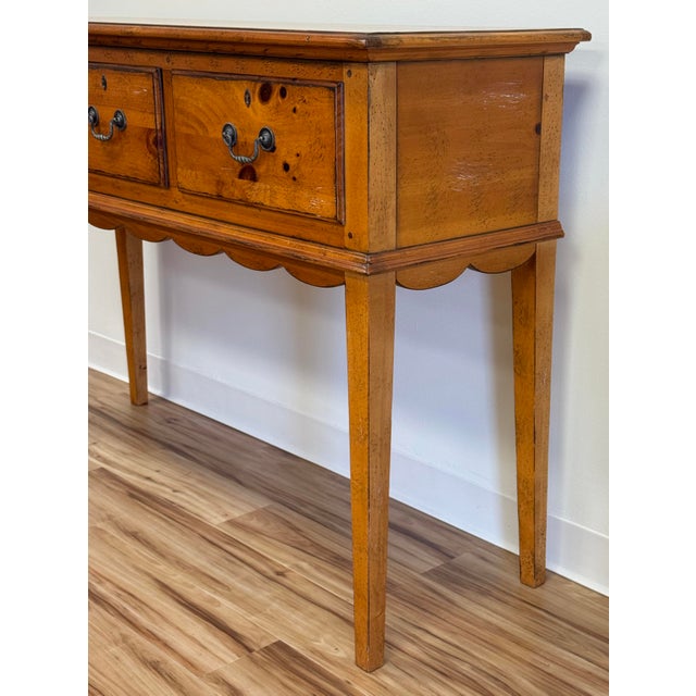 Vintage Drexel Heritage Pinehurst Console Table For Sale In Kansas City - Image 6 of 13