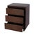 2020s Halmstad 22 in. W Rectangular Wood Panel 3 Drawer Narrow Nightstand, Brown For Sale - Image 5 of 11