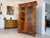 Antique Biedermeier Display Cabinet in Walnut For Sale - Image 6 of 15
