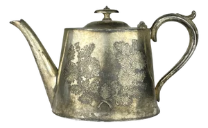 Antique Silver-Plated Teapot from Sheffield, England, 1890s-1910s
