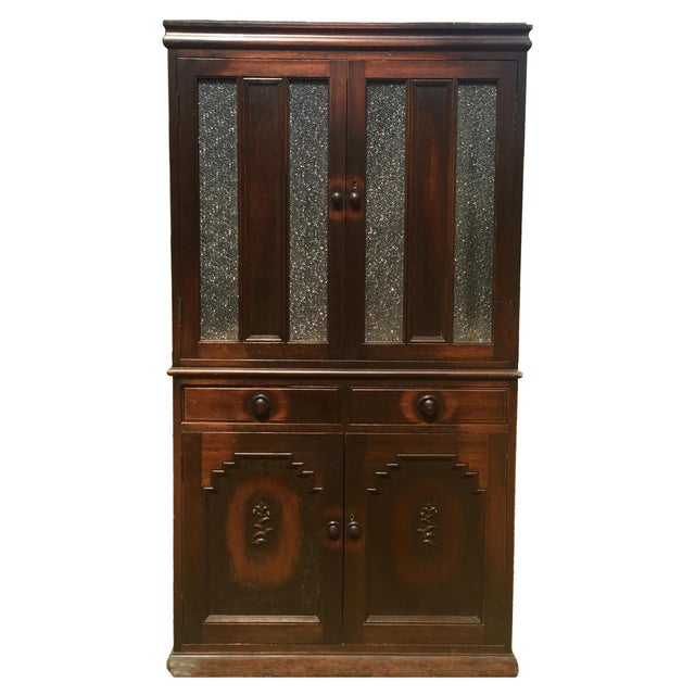 Asian Art Deco Cabinet, Republic Shanghai | Chairish