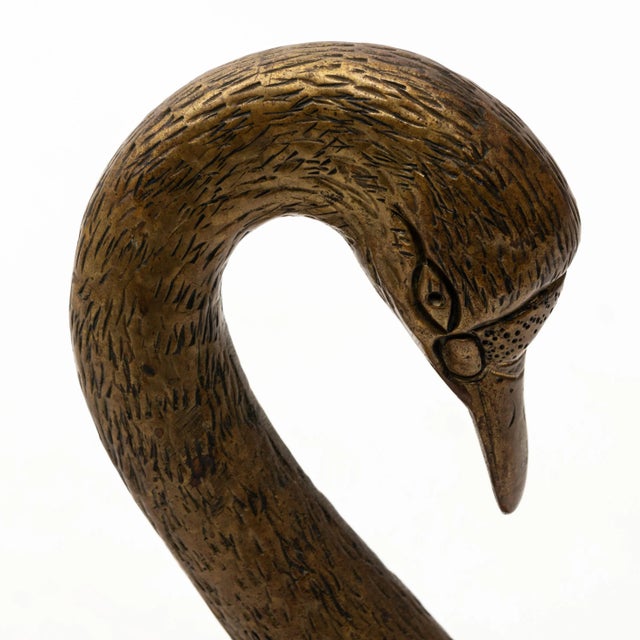 Brass Maison Jansen Brass Magazine Rack For Sale - Image 8 of 10