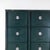 1920's french industrial metal cabinet dark green - twenty seven klappets. Beautifully made, very heavy-weight sheet metal...
