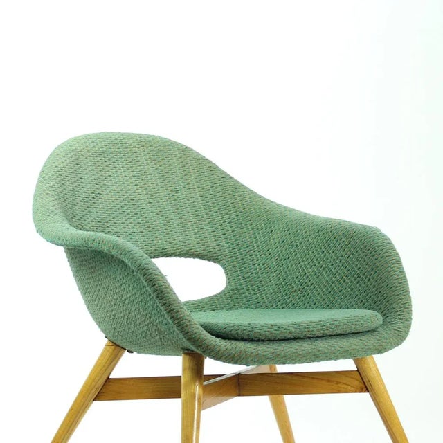 This timeless chair was designed by Frantisek Jirak in the mid-1960s when a lot of Czechoslovakian designers expressed...