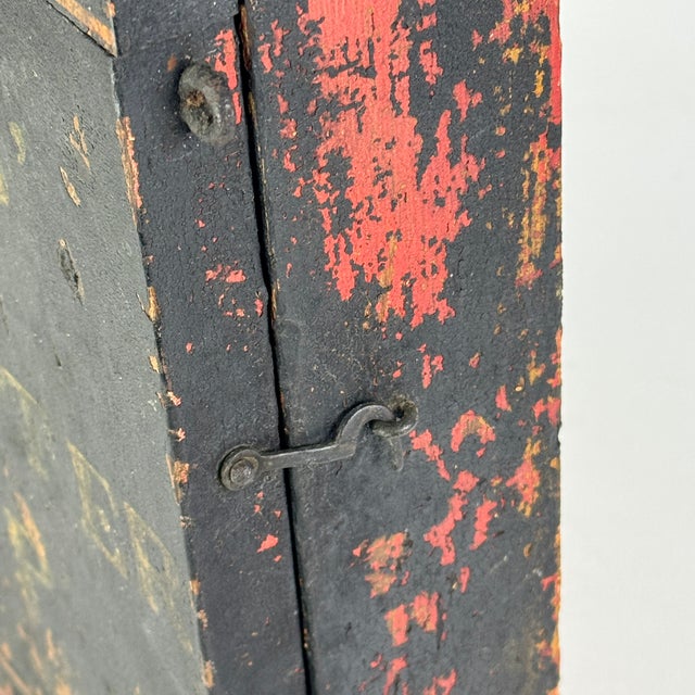 Antique 19th Century Carpenter's Front-Shop Mailbox For Sale In New York - Image 6 of 12