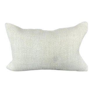16 x 24 Hemp Pillow Turkish Cushion Natural White Pillow Cushion Cover For Sale