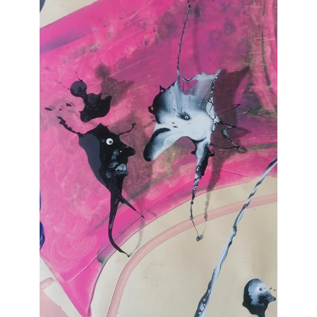 Stefano Mazzolini, Tempio, 2017, Acrylic on Paper For Sale - Image 4 of 7