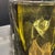 Salviati murano venice glass vase, amber and gold incisions. Size: h 17 cm, w 12 cm, d 7 cm. Signed with engraving on the...