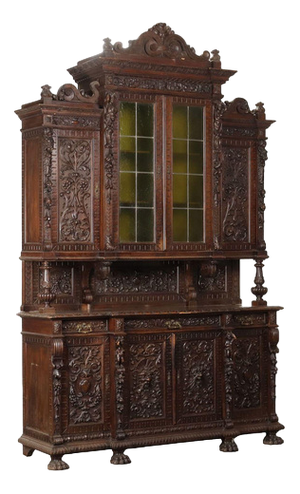 Neo-Renaissance Cupboard in Wood