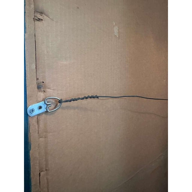 Illustration Mid Century French Stage Door Illustration in the Style of Marcel Vertès Framed Gouache Ink Work on Paper For Sale - Image 3 of 7