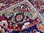 Beige & Red Persian-Style Medallion Wool Rug, Natural Dyes, 5'10" X 8'5" For Sale - Image 9 of 16