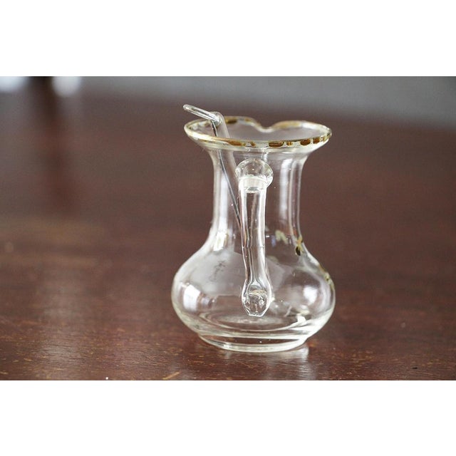 Circa: 18th Century. Origin: Portugal. Material: Hand blow glass. Dimensions: Good condition, just a small hairline...
