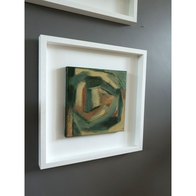 Contemporary 'Forest Bathing I' Modernist Abstract Acrylic Painting by British Artist Frances Daws, Framed For Sale - Image 4 of 11