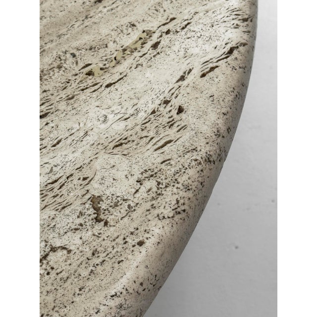 Vintage Travertine Coffee Table, 1970s For Sale - Image 11 of 18