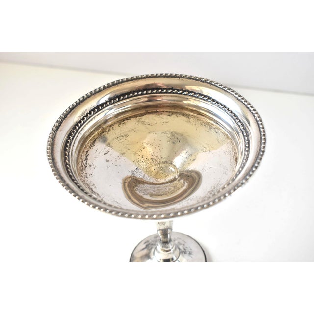 MidCentury Sterling Silver Pedestal Dish Chairish