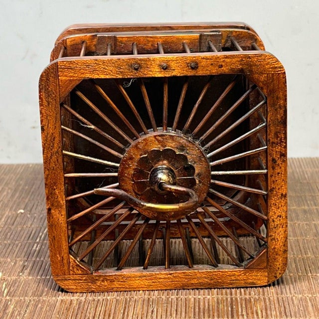 Add a touch of traditional Chinese charm to your home with this vintage rosewood cricket cage. Originally used for keeping...