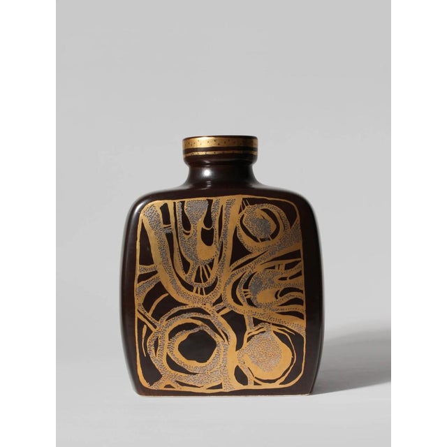 Ceramic Ceramic Abstract Vase by Gerd Hiort Petersen for Søholm, Denmark, 1960s For Sale - Image 7 of 7