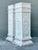 Beaux-Arts Vintage Cast Concrete Relief Pedestals - A Pair For Sale - Image 3 of 12