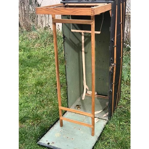 "American cabin trunk" American cabin trunk originating from New York at the beginning of the century This piece is...