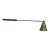 Long Wooden Handled Metal Bell Candle Snuffer 4596b For Sale