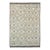Brown & Natural Modern Wool Rug For Sale