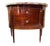 Louis XVI Half-Moon Commode in Mahogany and Marble, 1960s For Sale