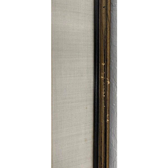 Ran Chang "Portrait of a Man" Original Pen, Ink and Watercolor Painting Late 20th C. For Sale - Image 10 of 12