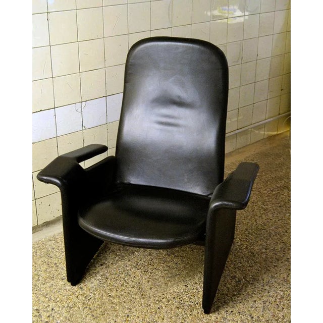 Reclining P121 Armchairs by Eugenio Gerli for Tecno, 1960s, Set of 2 For Sale - Image 3 of 5