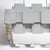 Metal Mid-Century Modernist Robert Sonneman "Cityscape" Chandelier For Sale - Image 7 of 13