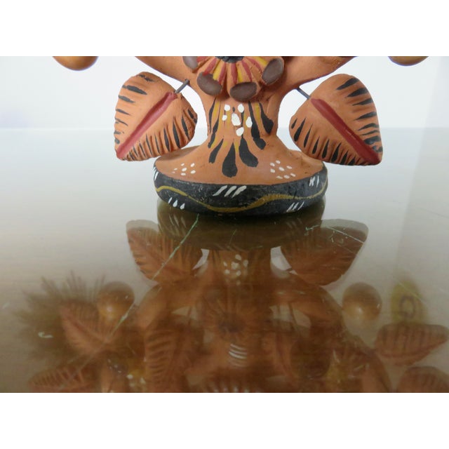 Mexican Tree of Life Terracotta Chandelier, 1970s For Sale - Image 11 of 14