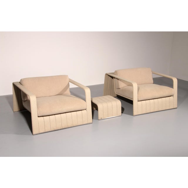 Frame Your Comfort Lounge Chairs and Table from Paola Lenti, 2000s, Set of 3 For Sale - Image 4 of 15