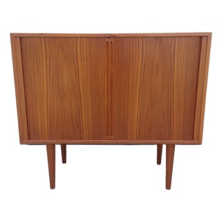 Danish Modern Kai Kristiansen Teak Media / Accent Cabinet For Sale