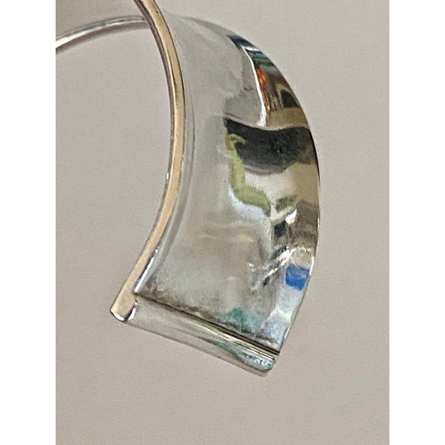 Sterling Silver Bracelet With Amethyst and Topaz For Sale - Image 4 of 17