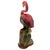 Ceramic 1950s Large 10" MCM Ceramic Hand Painted Flamingo Flower Table Planter, California For Sale - Image 7 of 11