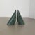 Green Marble Bookend Elements in the style of Fratelli Mannelli, Italy, 1980s, Set of 2 For Sale - Image 3 of 16